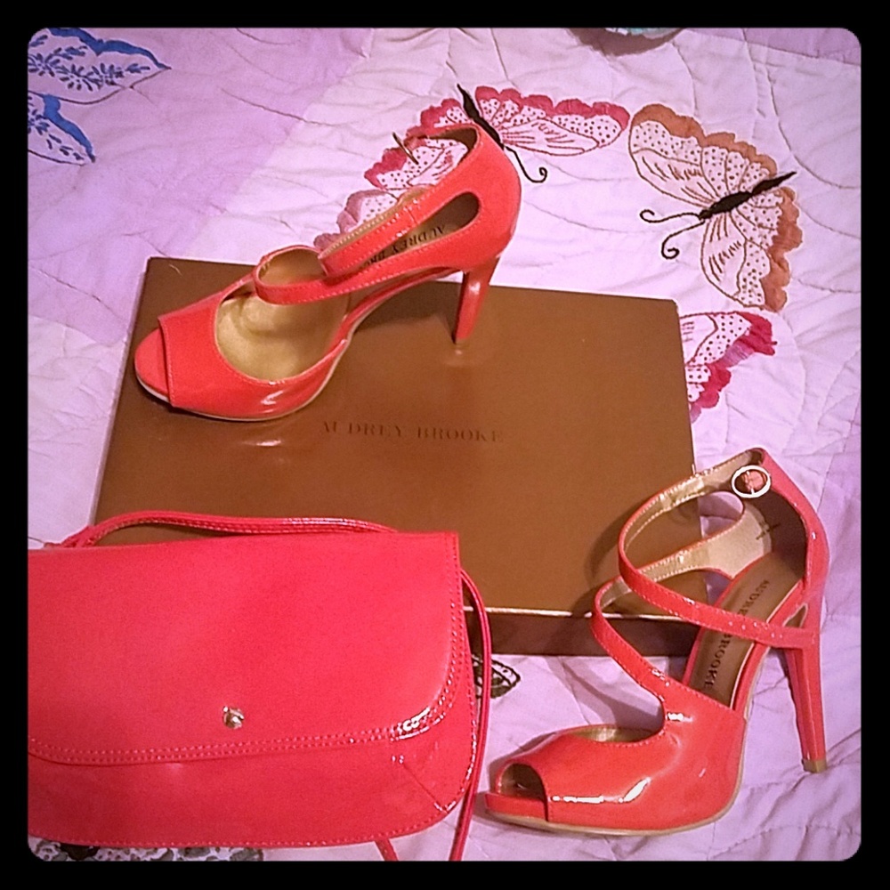 Shoe and purse set